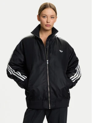 adidas Kurtka bomber Firebird JX2991 Czarny Oversize