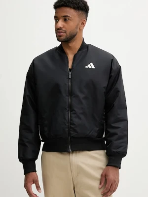 adidas kurtka bomber Stadium kolor czarny zimowa oversize JN1825