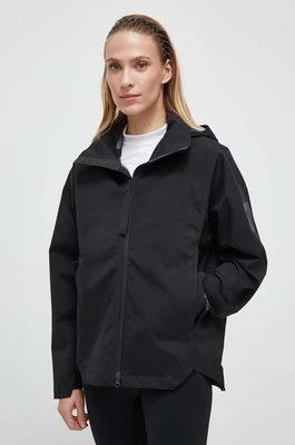adidas kurtka damska kolor czarny przejściowa HT8774