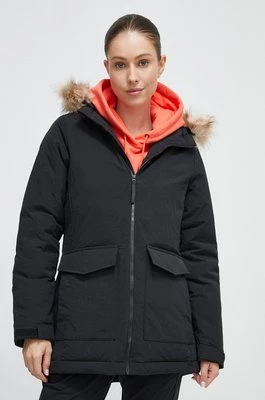 adidas kurtka damska kolor czarny zimowa
