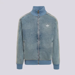 Adidas Kurtka Denim Fb Tt niebieski