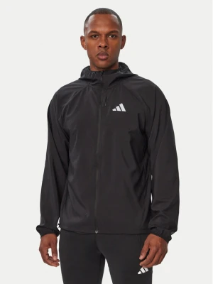 adidas Kurtka do biegania Adi365 Running Essentials JZ7782 Czarny Regular Fit