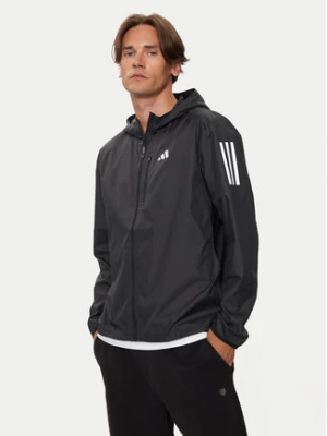 adidas Kurtka do biegania Own The Run IN1483 Czarny Slim Fit