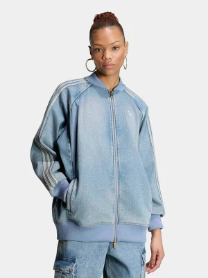 adidas Kurtka dżinsowa w kolorze błękitnym rozmiar: S