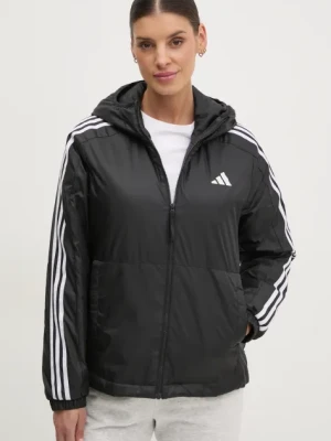 adidas kurtka Essential kolor czarny przejściowa JD1025