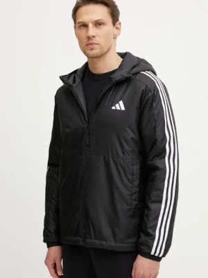 adidas kurtka Essential kolor czarny przejściowa JD1032