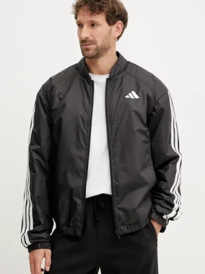 adidas kurtka Essential kolor czarny przejściowa JD1294