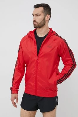 adidas kurtka HE4317 męska kolor czerwony przejściowa