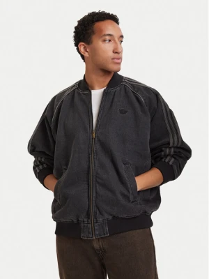 adidas Kurtka jeansowa Sst Denim Track Top IB6948 Szary Regular Fit