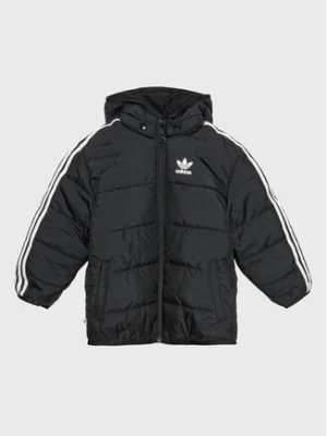 adidas Kurtka przejściowa adicolor HK7451 Czarny Regular Fit