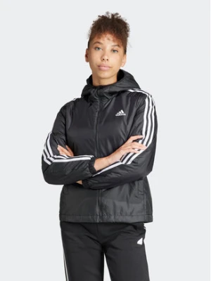 adidas Kurtka przejściowa Essentials 3-Stripes IN3288 Czarny Regular Fit
