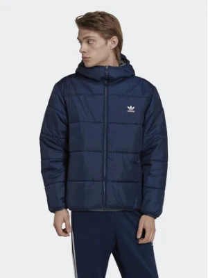 adidas Kurtka przejściowa HM2462 Granatowy Relaxed Fit