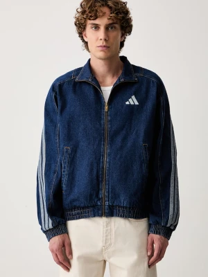 adidas kurtka przejściowa męska jeansowa Denim Pack granatowy