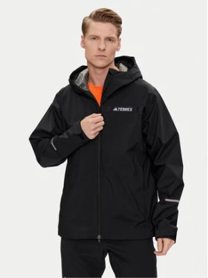 adidas Kurtka przejściowa Terrex Multi RAIN.RDY 2.5-Layer Rain Jacket HM4051 Czarny Regular Fit