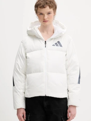 adidas kurtka puchowa adidas x Z.N.E kolor biały zimowa oversize JX0562