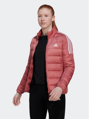adidas Kurtka puchowa Essentails Down HK4663 Czerwony Slim Fit