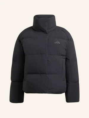 Adidas Kurtka Puchowa Helionic schwarz CZARNY