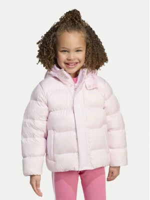 adidas Kurtka puchowa JV8547 Różowy Loose Fit