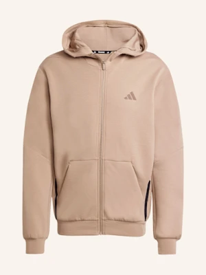 Adidas Kurtka Treningowa d4t Full-Zip braun