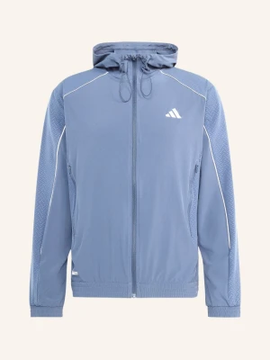 Adidas Kurtka Treningowa Tech App Stop blau