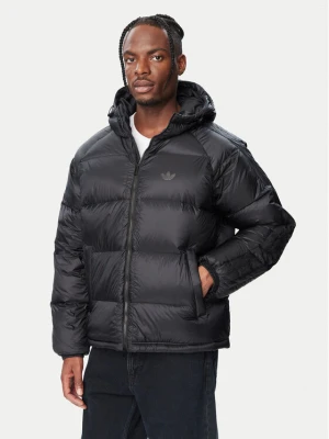 adidas Kurtka zimowa Pertex 3-Stripes KR7194 Czarny Loose Fit