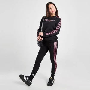 adidas Leggings Leopard 3Stripe Legg Blk G