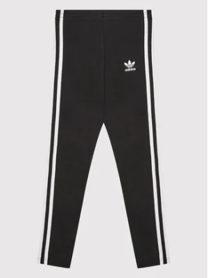 adidas Legginsy adicolor HD2025 Czarny Slim Fit