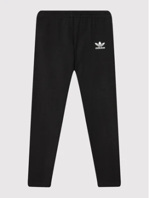 adidas Legginsy adicolor HL9419 Czarny Slim Fit