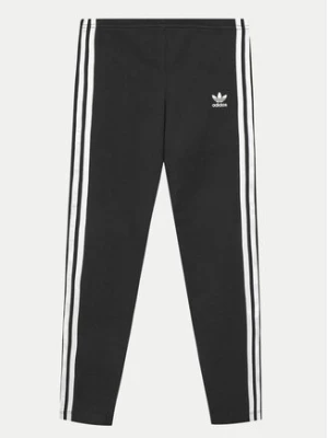 adidas Legginsy adicolor IY7475 Czarny Slim Fit