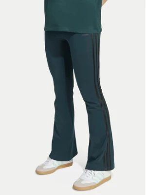 adidas Legginsy adicolor JV8617 Zielony Slim Fit