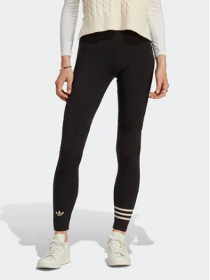 adidas Legginsy Adicolor Neuclassics Full Length Leggings (Plus Size) IB7313 Czarny