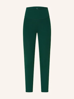 Adidas Legginsy All Me Rib 7/8 Leggings gruen