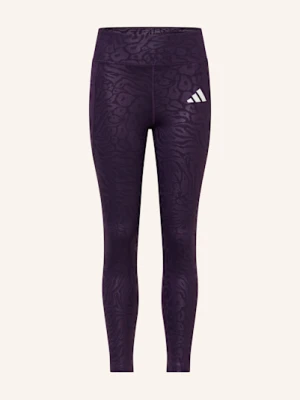 Adidas Legginsy All Sports Optime Animal Print lila