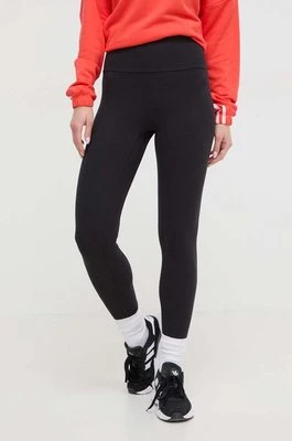 adidas legginsy damskie kolor czarny gładkie IP2281