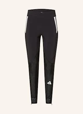 Adidas Legginsy Do Biegania Adizero Running schwarz