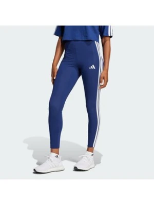adidas Legginsy Essentials 3-Stripes JE0067 Granatowy Slim Fit