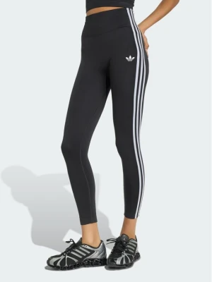 adidas Legginsy Essentials 3-Stripes Seamless Leggings KZ4121 Czarny Slim Fit