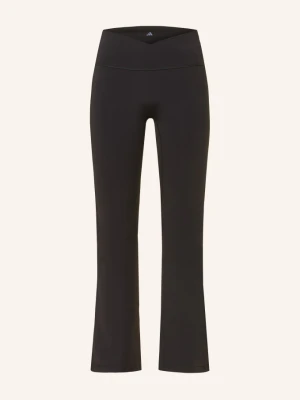 Adidas Legginsy Essentials Flare X schwarz CZARNY