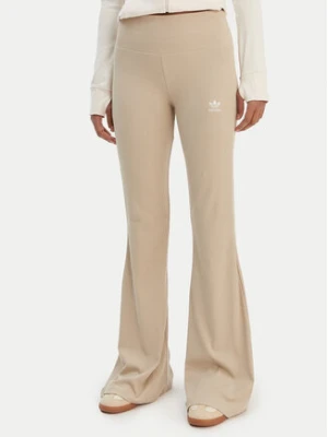 adidas Legginsy Essentials KD3850 Beżowy Flared Leg