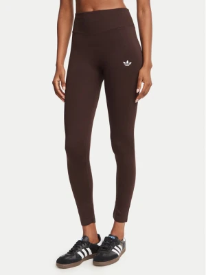 adidas Legginsy Essentials Seamless Leggings IA4522 Brązowy Slim Fit