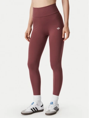 adidas Legginsy Essentials Tights KV9151 Brązowy Slim Fit