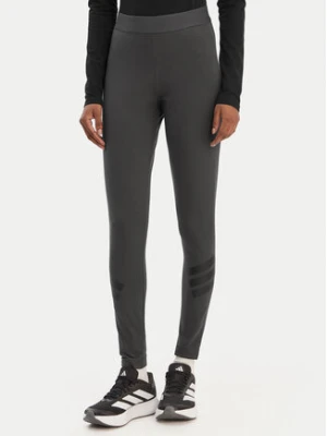 adidas Legginsy Future Icons 3-Stripes KD7667 Szary Slim Fit