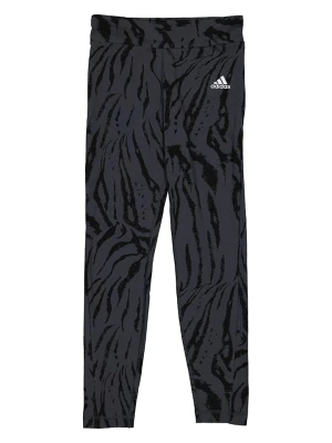 adidas Legginsy "Future Icons" w kolorze antracytowym rozmiar: 128