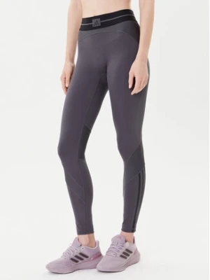adidas Legginsy Hyperglam JN2651 Szary Slim Fit