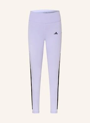 Adidas Legginsy Optime 3 Paski lila