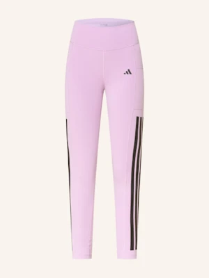 Adidas Legginsy Optime 3-Stripes lila