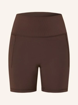 Adidas Legginsy Optimé Primelift Short braun