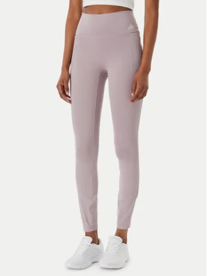 adidas Legginsy Optime Workout KD9252 Fioletowy Slim Fit