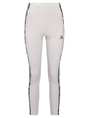 adidas Legginsy Seasonal Essentials Leopard Print KC3883 Fioletowy Slim Fit