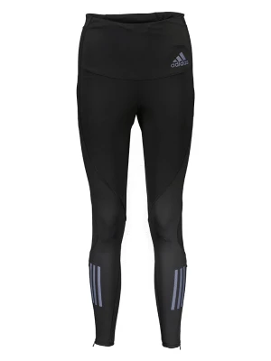 adidas Legginsy sportowe "Adizero" w kolorze czarnym rozmiar: XS